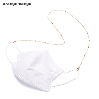 Orangemango Máscara Cara Cadena Mujeres Hombres Gafas Accesorios Collar MX