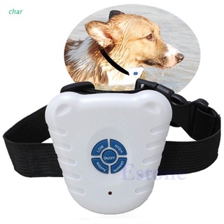 char - collar ultrasónico de control para perro, corteza, parada antiladridos