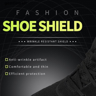 [gentlewell] 1 par de zapatos antiarrugas, proteger los pliegues superiores, zapatos árbol [gentlewell]