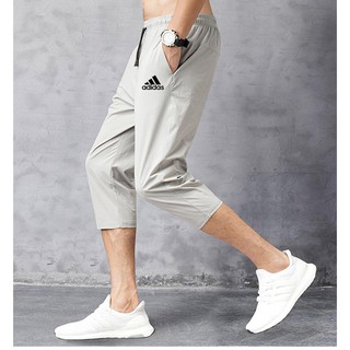 2021 nuevo casual pantalones cortos de los hombres pantalones cortos de verano con sentido de hielo todos adidas [pendek] (5)