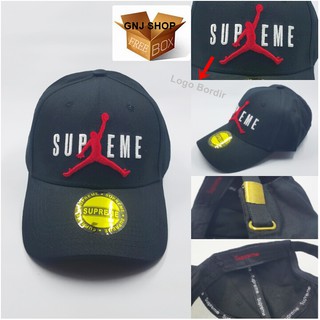 Supreme X Jordan Import Unisex gorras de béisbol 3 colores