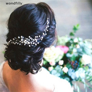 wondfilly novia peine de pelo boda headwear perla mujeres joyería accesorios para el cabello mx (1)