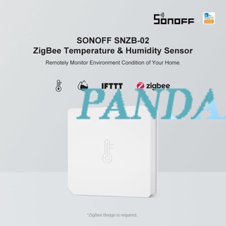 Venta Caliente SONOFF SNZB-02-Sensor De Temperatura Y Humedad ZigBee pandaren