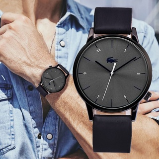 1Pc hombres Simple moda negro reloj de cuero Casual hombres hebilla imán relojes de pulsera pareja modelos reloj