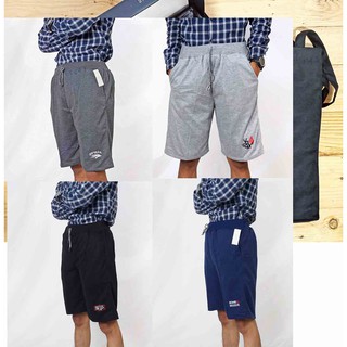 Pantalones deportivos cortos para hombre relajado cintura costilla