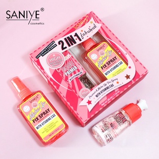 Primer Y Spray Fijador De Maquillaje Saniye Oil Control 2 en 1