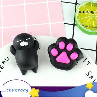 Chunrong lindo Squishy pata de gato exprimir diversión curativa juguete de los niños alivio del estrés decoración