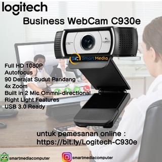 Logitech C930e cámara web Ultra gran angular