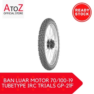 70/100-19 pruebas TUBETYPE IRC GP-21F neumático de motocicleta