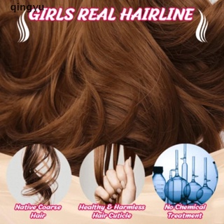 [qingyu] Fibra sintética suave para el cabello/pelo/peluquín/peluquín/peluquín/peluquín/pelucas para mujeres