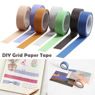 Grid Paper Tape Masking Tape Adhesive Tapes Stickers Stationery Tapes Decorative Adhesive Office Supplies