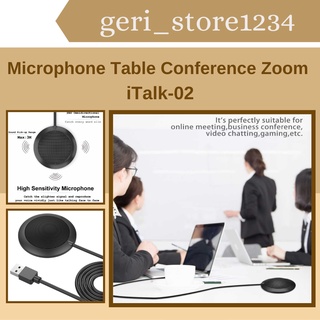 Conferencia Zoom-iTalk-02 micrófono rango de reunión 360 grados