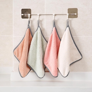 Dish Cloth Rags Household Cleaning Towels Absorbent Rags C5X9 (4)