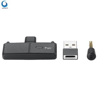 [In Stock]Bluetooth 5.0 Audio Transmitter Adapter USB Type-C Wireless Transmitter with Low Latency for Nintendo Switch PS4 TV PC