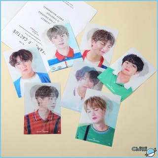 [Chilli] KPOP BTS 2020 SEASON'S GREETINGS 3D Card JK V JIMIN JIN SUGA RM J-HOPE HD Photocard Postcard Poster (1)