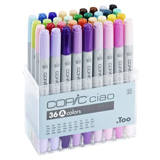 Ciao COPIC marcadores Set 36 A colores 36A Color dibujo marcadores
