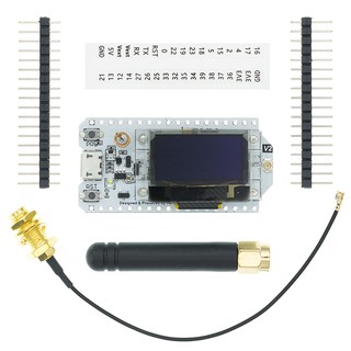 Sx1276 SX1278 ESP32 LoRa 868MHz/915MHz/433MHz 0.96 pulgadas azul OLED pantalla Bluetooth compatible WIFI Kit 32 placa de desarrollo