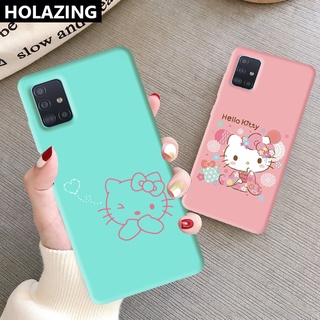 Samsung Galaxy A72 A52 5G A32 4G A12 A02S A21S A42 A31 iPhone6S lindo Hello Kitty cubierta de silicona suave