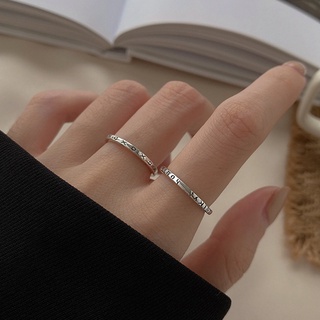 Jianhublue - anillo de pareja griega de diseño Simple, plata 925, ajustable, para hombre, pareja, joyería, regalos de compromiso para el día de san valentín (6)