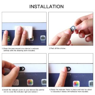 PC 1Cubierta protectora Universal de Plástico para Webcam cubierta Magnética Desliza para iPhone Laptop PC iPad teléfono (6)