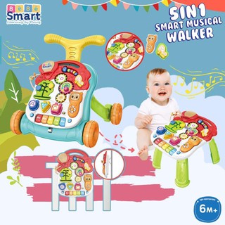 Bebe Smart 5in1 Smart Musical Walker/ Push Walker/bebé Walker