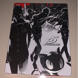 Persona 5 Steelcase Edition Ps4 Ps 4 Steelbook Book bd Playstation