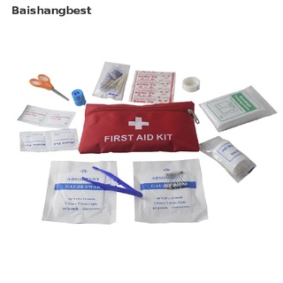 [bsb] kit de supervivencia de emergencia para primeros auxilios, viaje a casa, camping al aire libre, suministros médicos: