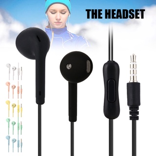 audífonos universales con cable de 3.5 mm/control de cable hifi macaron color para celular/audífonos in-ear para ios/android