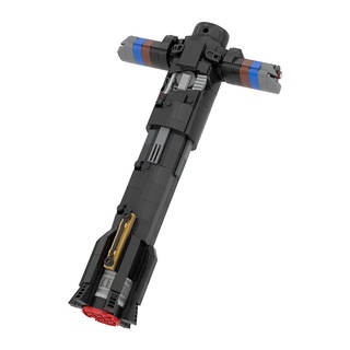 Compatible con Lego movie series MOC 441PCS Star Wars IP sable de luz modelo de ensamblaje de partículas bloque de construcción de juguete infantil