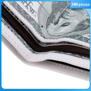 [XMEGDWQS] cartera de lona Bi-Fold Mighty banco de papel nota dinero bolsa de dólares
