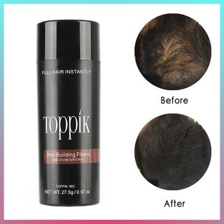 [en stock] toppik pérdida de cabello fibras de construcción+aplicador spray&hairline optimizador 27.5g