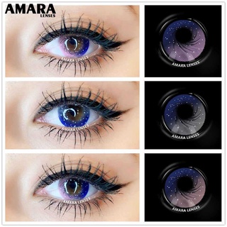 AMARA LENSES New Arrival 1 Pair of GALAXY Series Contact Lenses Natural Color Lenses
