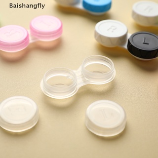 [bsf] 10 unidades de lentes de contacto l+rcases soporte de almacenamiento de remojo contenedor accesorios de viaje [baishangfly] (2)