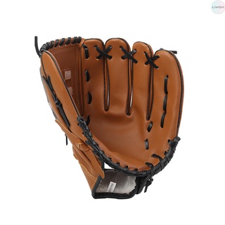[lixada] 9.5 pulgadas deportes al aire libre guante de béisbol softbol equipo de práctica de campo Outfield Pitcher guantes PU softbol guante