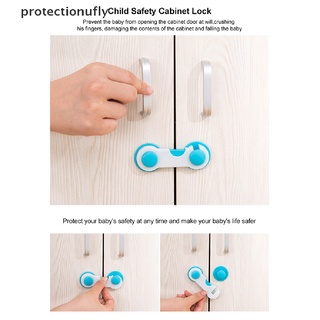 Pfmx Children's Cabinet Lock Baby Safety Lock Drawer Cabinet Safety Plastic Lock Glory