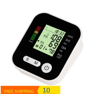 Estetoscopio esfigmomanómetro。Home Electronic Hematomanometer Accurate LCD Display Hematomanometer