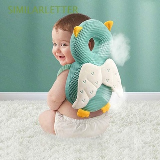 SIMILARLETTER suave cojín reposacabezas niño protección de la cabeza almohadas de seguridad lindo felpa mariposa ángel Animal bebé bebé mochilas (1)