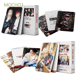 MOCHO1 KPOP LOMO Card New Album GO LIVE Photocard Stray Kids2021 Stray Kids 54pcs Self Made Cards Fans Collection Photo Cards