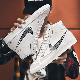 Nike sports shoes Nike Blazer Mid 77 VNTG retro sneakers men and women high-top casual shoes sports shoes
