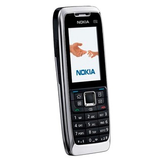 Nokia E51 ESeries 3G Wifi Basic teclado móvil con Bluetooth JAVA clásico teléfono desbloqueado