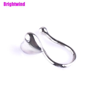 [Brightwind] Falso anillo de nariz Clip en la nariz anillo no nariz Clip joyería imitación (6)