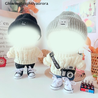 GAMX Doll Clothes Accessories For 20cm Idol Dolls Plush Toys Glasses Sweater Shoes HOT