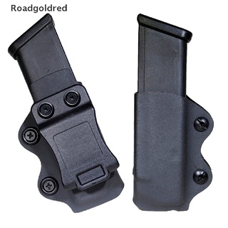 roadgoldred iwb/owb - funda para pistola individual, compatible con glock 17 19 26/23/27/31/32/33 m9 wdfg