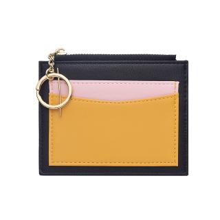 Thin Card Wallet Simple Male Female Slim Mini Card Holder Purse for Women Men (2)