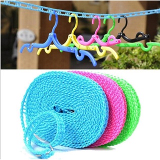 Notkida 5 metros colorido tendedero/cuerda fuerte para tendedero/colgador de ropa versátil/gancho de tendedero/cuerdas de tendedero/cuerdas de joyería