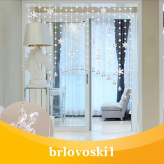 [brlovoski1] 10 x copo de nieve acrílico transparente decoración de árbol de navidad (1)