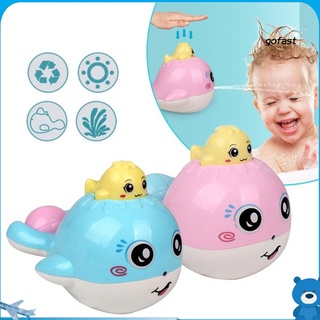 go-baby bebé niños baño lindo de dibujos animados ballena spray agua ducha cabeza baño juguete (1)