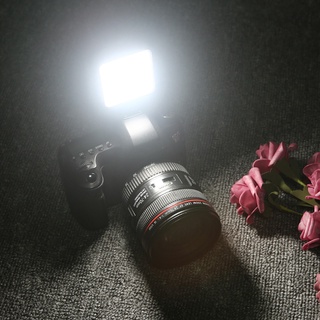 BIG Mini Luz De Vídeo LED Con 3 Montaje De Zapata Fría , Lámpara De Relleno De Panel De Fotografía Recargable Para Macro Y Grabación (1)