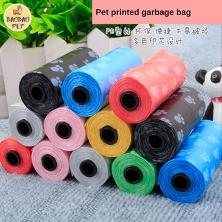【BAOBAOPET】Pet Stool Bag Plastic Garbage Bag Pooper Scooper Refill Dog Shit Pooper Scooper Bag Clean Bag in Stock