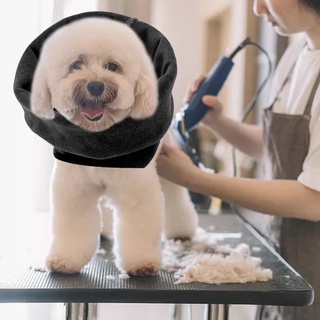 calmante orejas de perro cubierta para reducir el ruido, capucha de mascotas orejeras para alivio de aseo de baño, cachorro gato cuello calentador de orejas, (6)